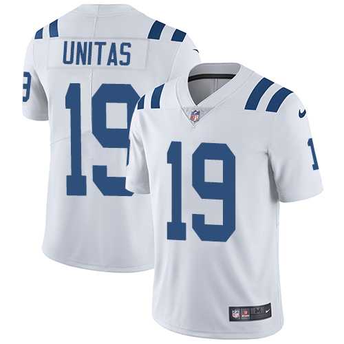 Nike Indianapolis Colts #19 Johnny Unitas White NFL Vapor Untouchable Limited Jersey,We sell and wholesale Nike Indianapolis Colts #19 Johnny Unitas White NFL Vapor Untouchable Limited Jersey on line form chian!